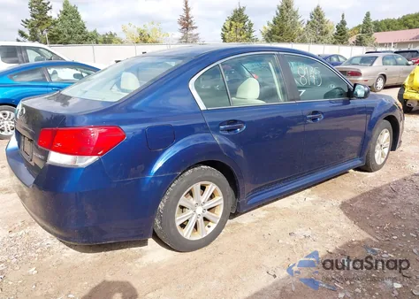 2011 Subaru Legacy 2.5I Premium из США, поврежденный, VIN 4S3BMCG62B3211968